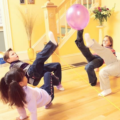 Indoor Foot Volleyball