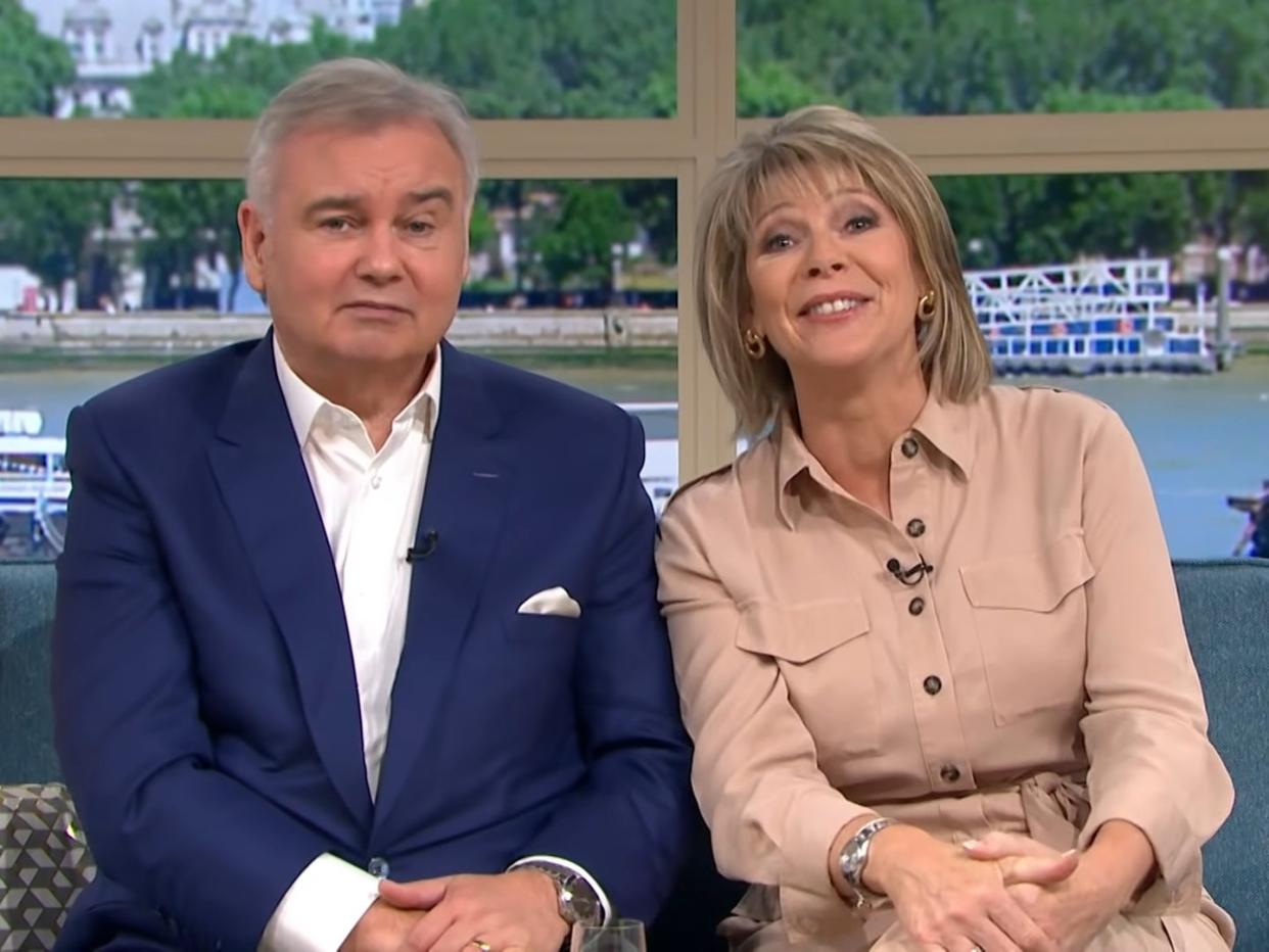 Holmes and Langsford on This Morning (ITV)