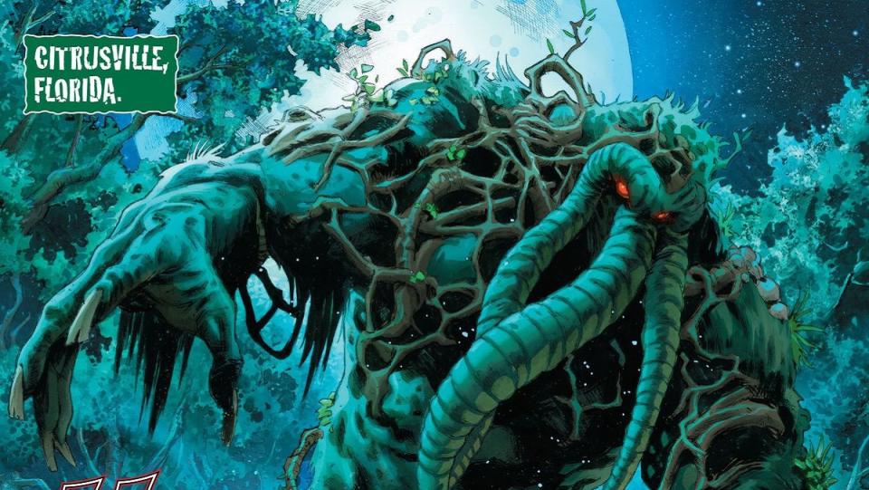 The Man-Thing is a local legend in nearby Citrusville, Florida. Marvel's Man-Thing will soon appear in the MCU on Werewolf by Night.
