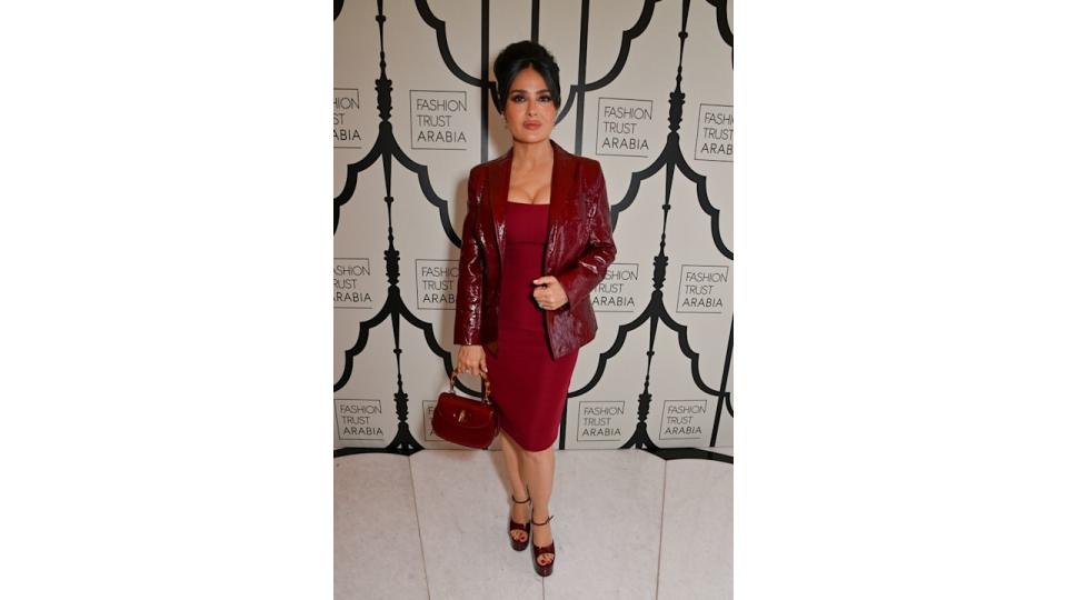 salma hayek fashion trust arabia london dinner