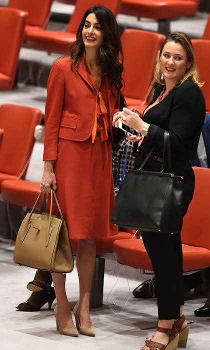 Amal Clooney at the United Nations