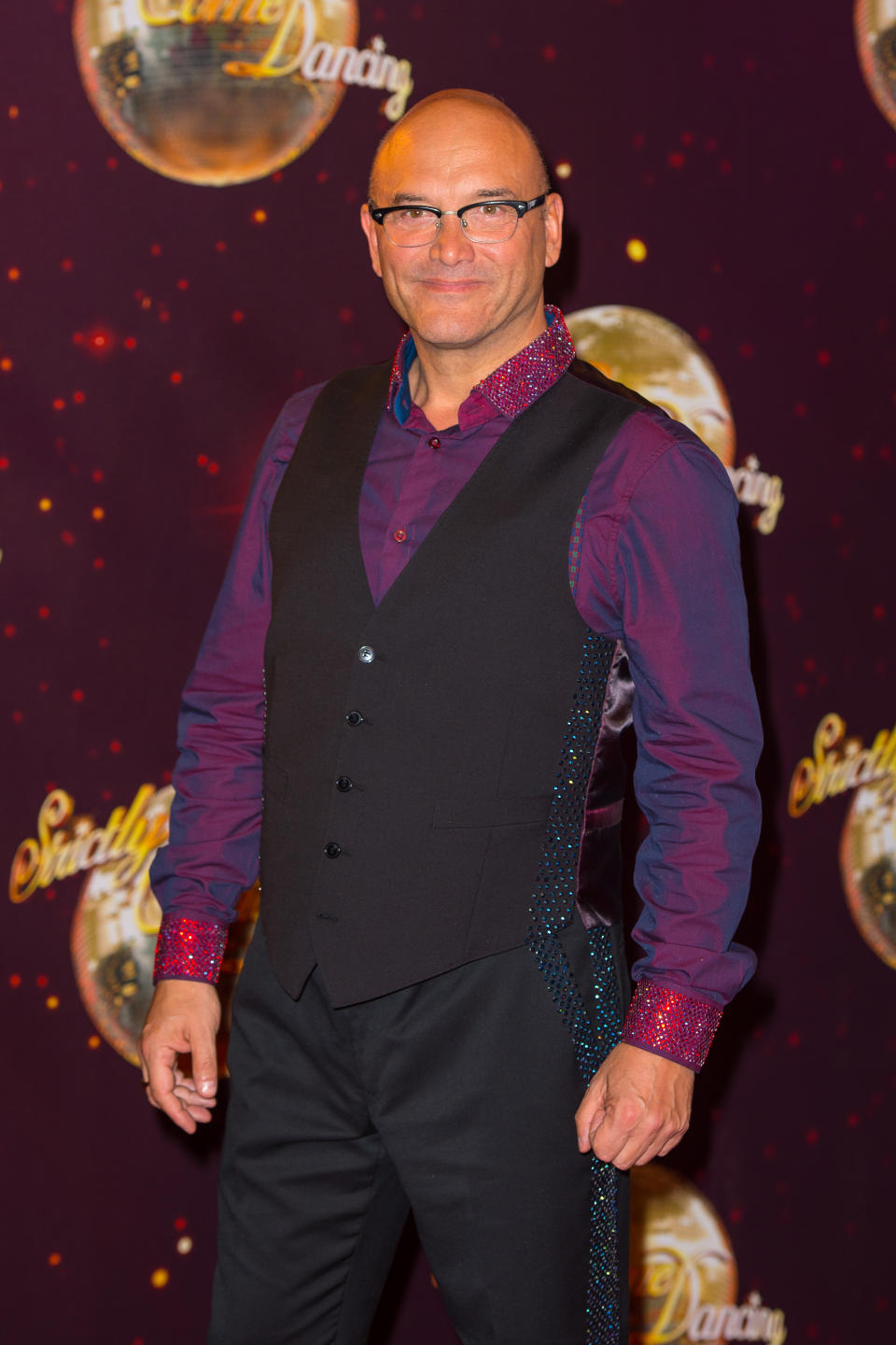 Gregg Wallace attending the launch of Strictly Come Dancing 2014, at Elstree Studios, Borehamwood, Hertfordshire.