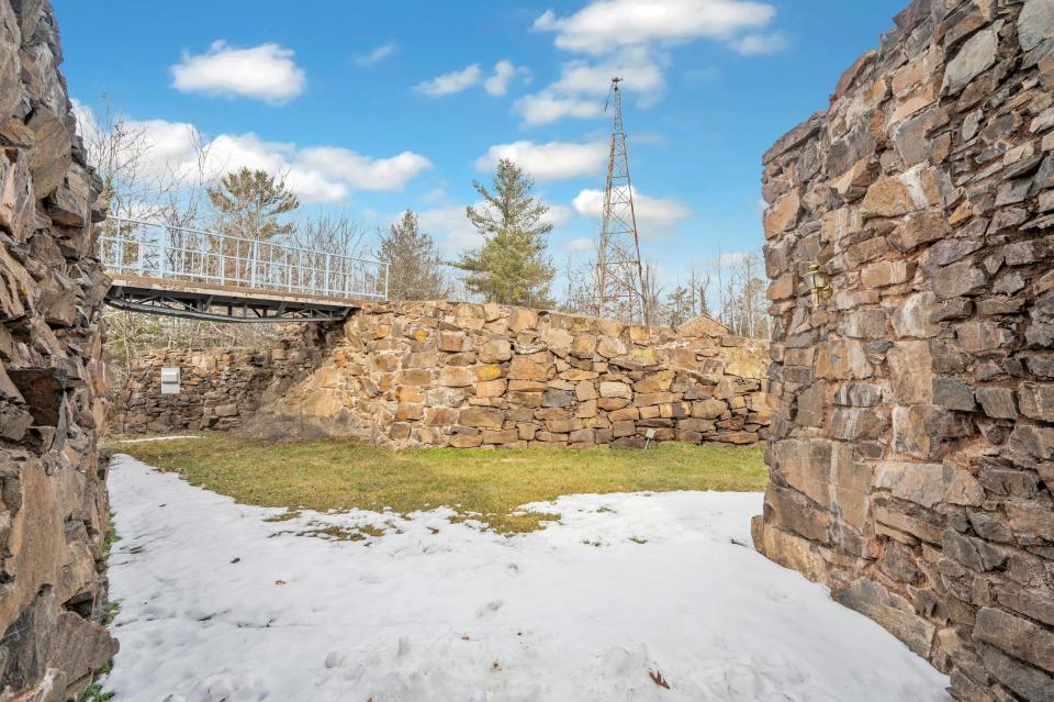 Back of the triplex at 5313 S Stone Road. The compound in South Range, Wisconsin was built by families preparing for Y2K.