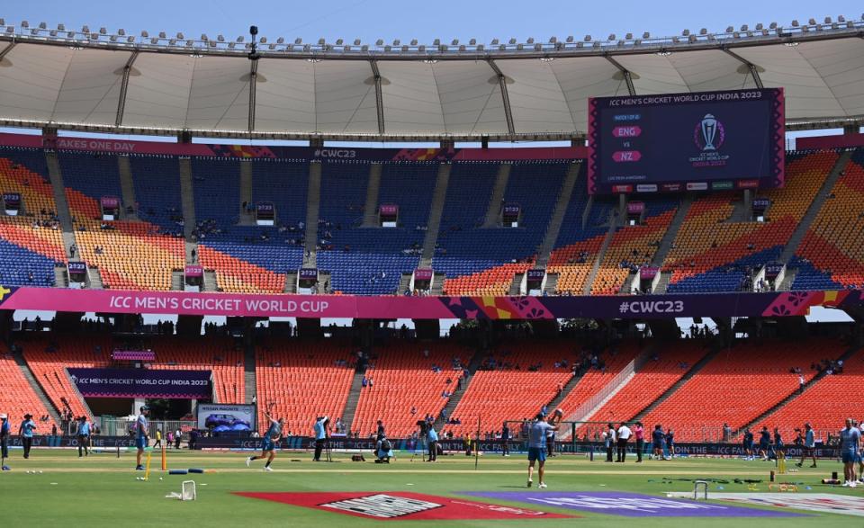 Inside the Narendra Modi Stadium ahead of the big start (Getty Images)