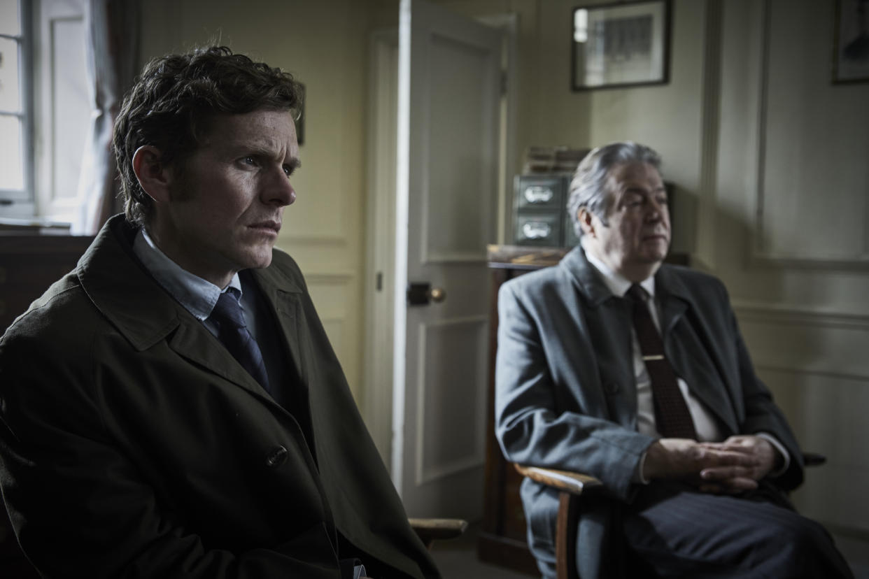 MAMMOTH SCREEN FOR
ITV
ENDEAVOUR
VIII
Film 1

Pictured:SHAUN EVANS as Endeavour and ROGER ALLAM as DI Fred Thursday.



This image is under copyright and may only be used in relation to ENDEAVOUR.Any further use must be agreed with the ITV Picture Desk.



For further information please contact:
Patrick.smith@itv.com 07909906963