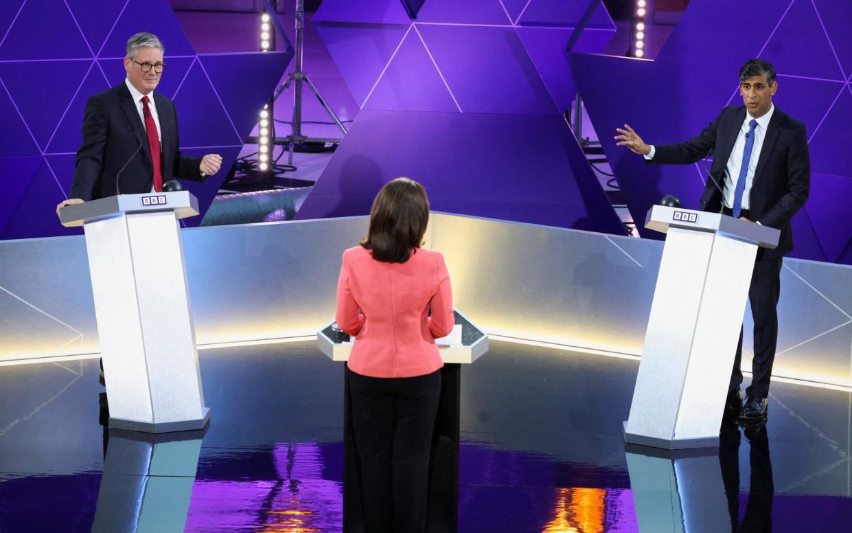 Rishi Sunak and Sir Keir Starmer clashed over tax, immigration and gender in their final TV debate