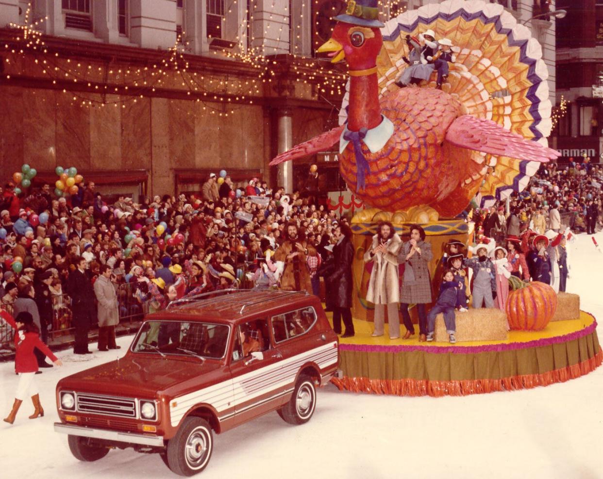 Tom Turkey float, the oldest in the Parade