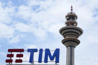 A view of the Tim Italia headquarters (Telecom Italia Mobile), in Rozzano, near Milan, Italy, Friday, May 24, 2024. An Associated Press analysis found the number of publicly-traded “zombie” companies — those so laden with debt they're struggling to pay even the interest on their loans — has soared to nearly 7,000 around the world, including 2,000 in the United States. (AP Photo/Antonio Calanni)
