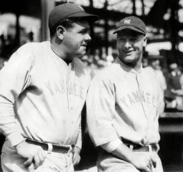 Babe Ruth Lou Gehrig Photo Picture NEW YORK YANKEES 1920s 