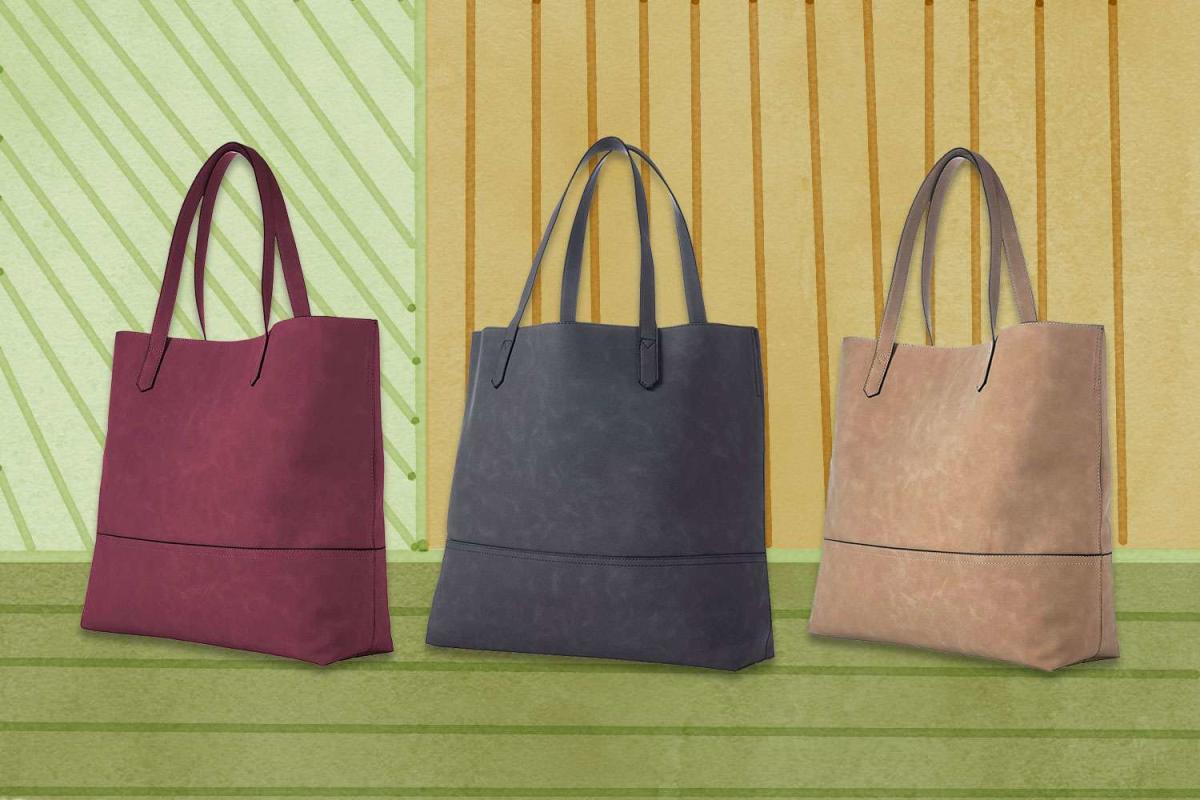 Oprah's Favorite Thing! Taylor Tote, Faux Suede (Multiple Colors)