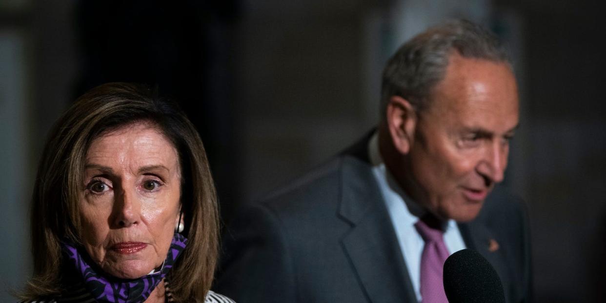 Nancy Pelosi and Chuck Schumer