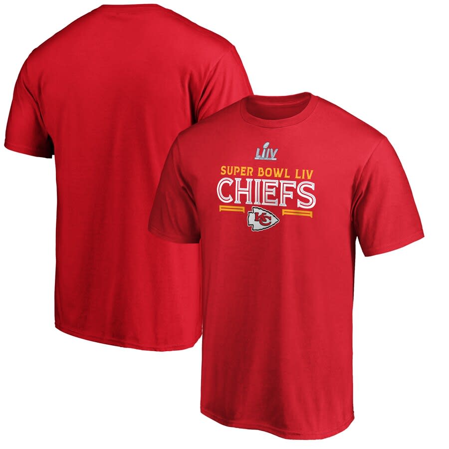 Chiefs Super Bowl LIV Bound Gridiron T-Shirt