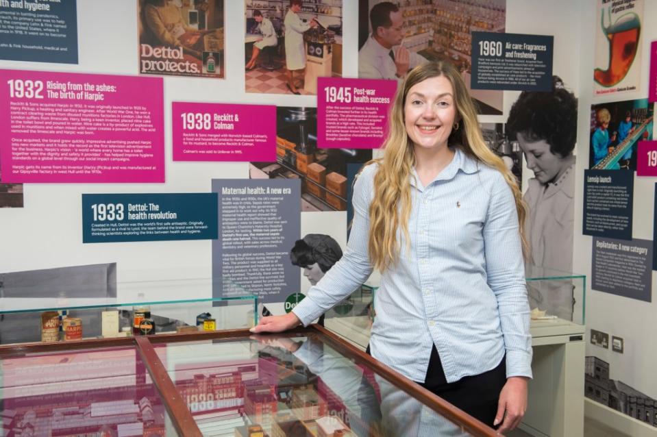 8 May 2024: Opening of the Reckitt Heritage Centre in Hull by Kris Licht. Courtesy of Sean Spencer/Hull News & Pictures Ltd/Reckitt