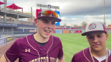 VIDEO: High school baseball players suit up for doubleheader at Polar Park