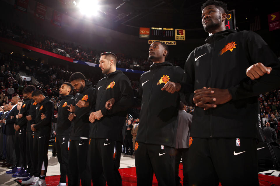 The Phoenix Suns have found a new low in the miserable start to their season. (Getty)