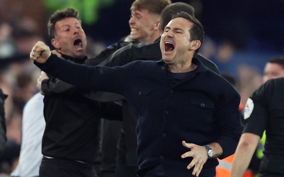 Frank Lampard - Everton have survived but unless there is an overhaul they are delaying their day of reckoning - Reuters/Phil Noble