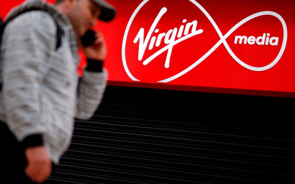 A Virgin Media store in London, May 2000