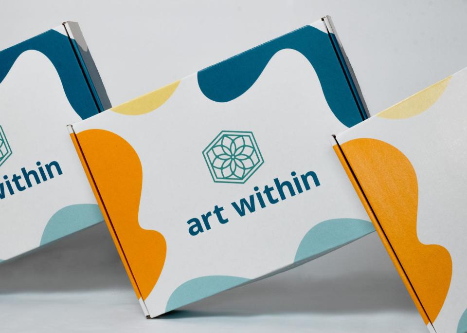 Art Within is an art project subscription box service for children and families.