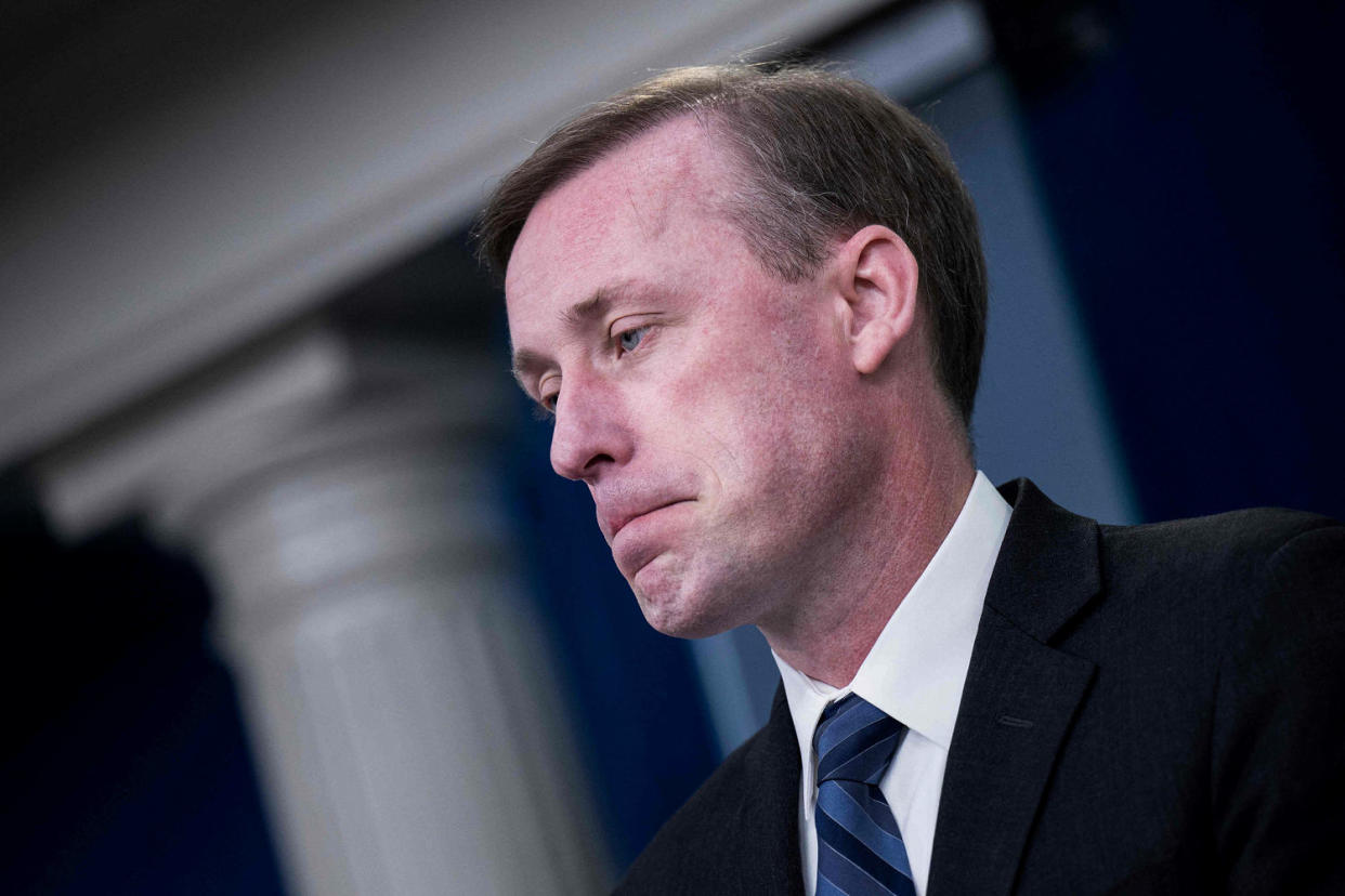 National Security Advisor Jake Sullivan in Washington on September 15, 2023. (Brendan Smialowski / AFP - Getty Images)