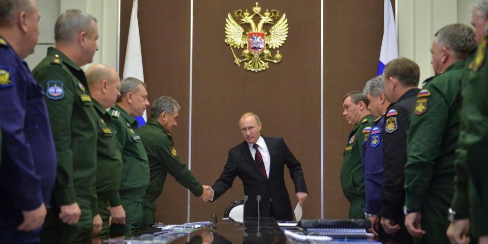 Sergei Shoigu Vladimir Putin Russia