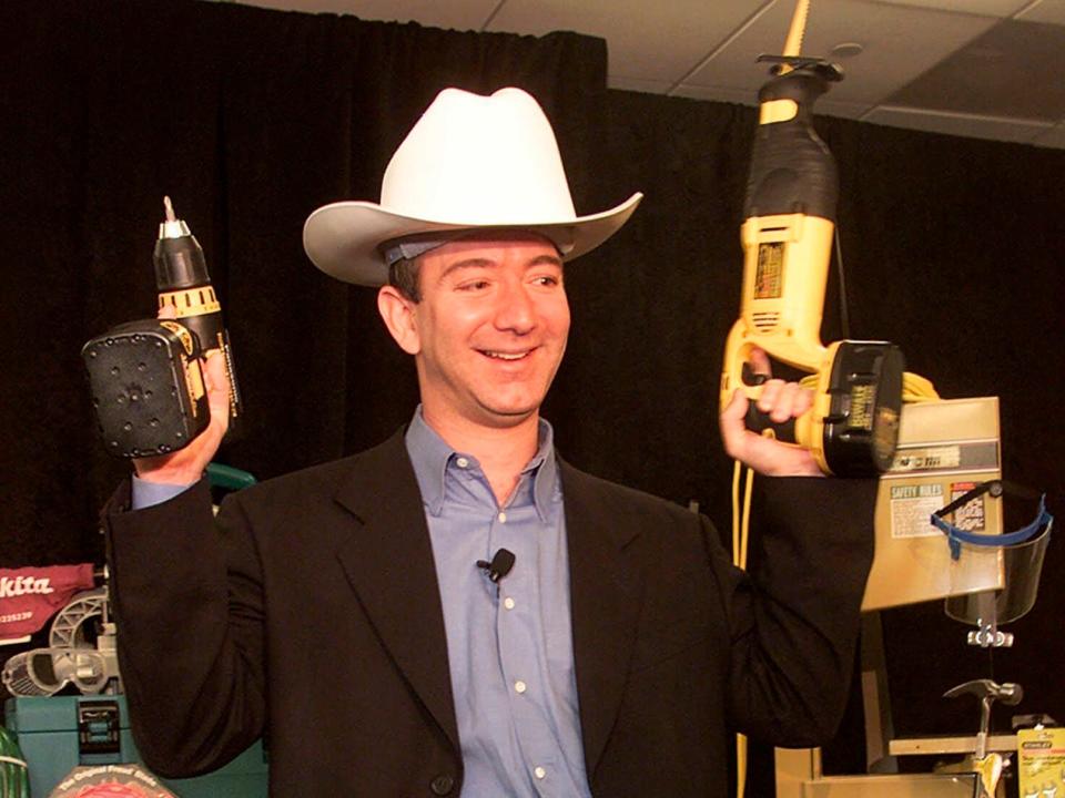 jeff bezos young 1999