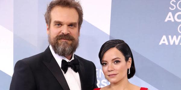 David Harbour, de Stranger Things, se casa con Lily Allen en Las Vegas