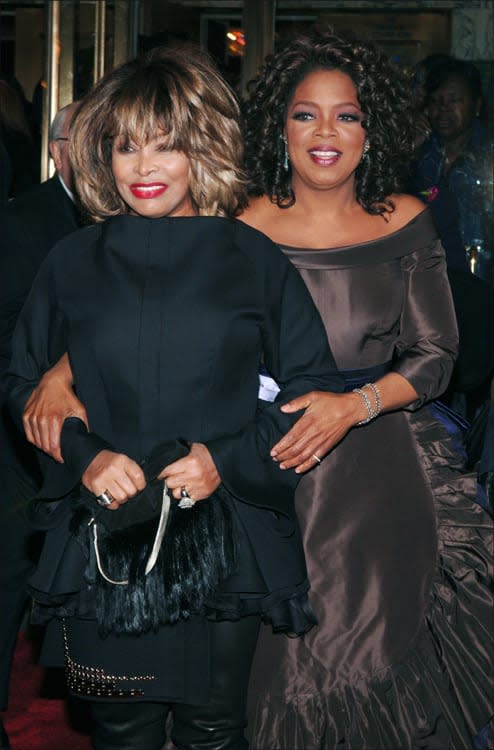 Oprah con Tina Turner