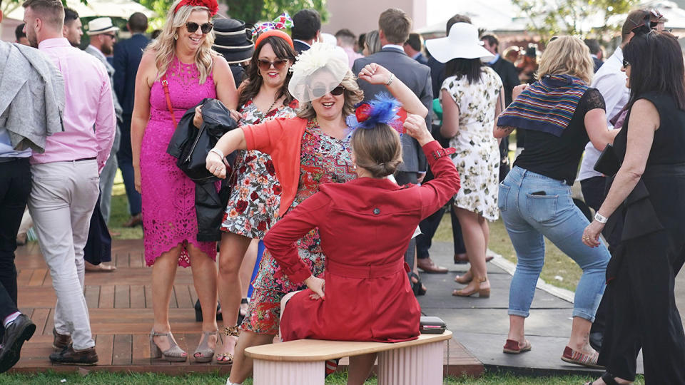 Giving in to those intoxicating Cup vibes. Pic: Getty