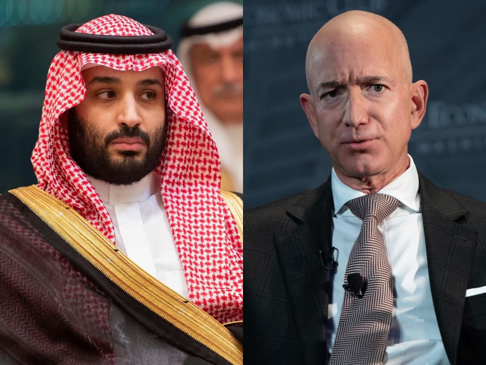 Mohammed bin Salman jeff bezos