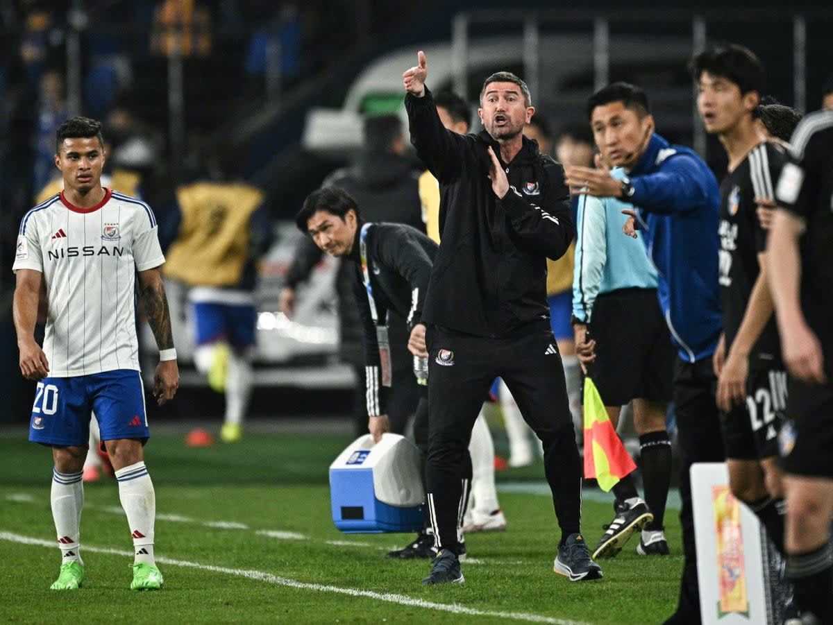 Kewell has gone from Barnet to a continental cup final in successive jobs (AFP via Getty Images)