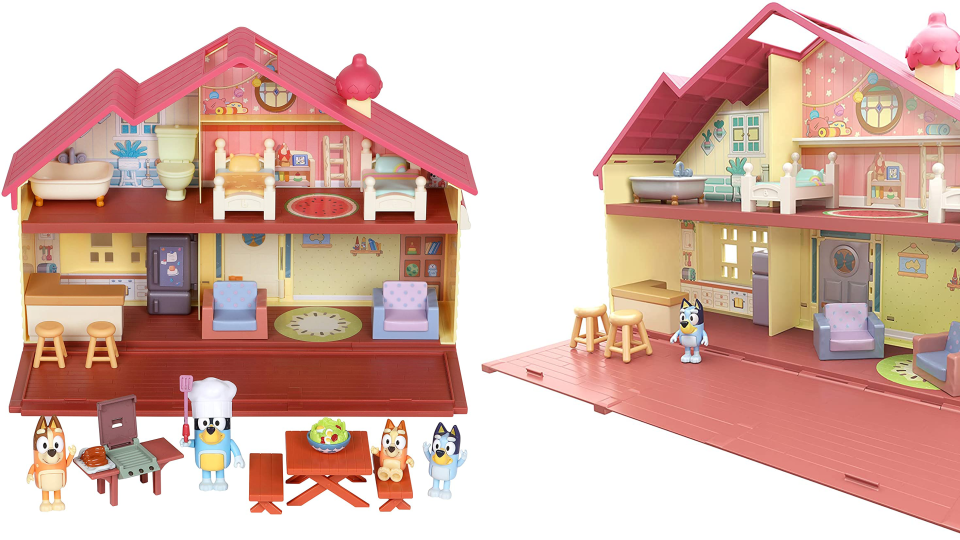 Loads of fun will be had with Bluey and her family in this playset.