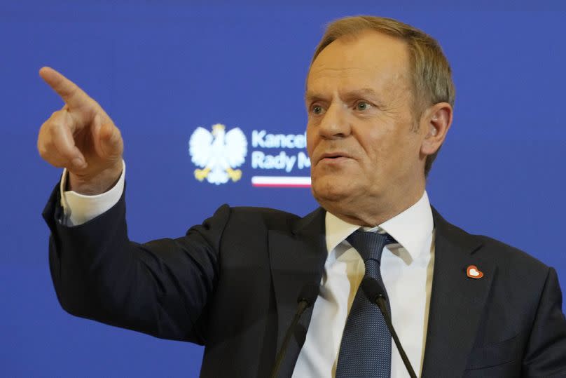 Poland's new Prime Minister Donald Tusk.