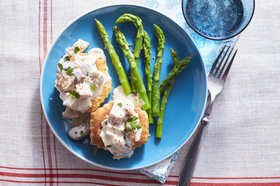 Creamy Ham-and-Chicken Medley