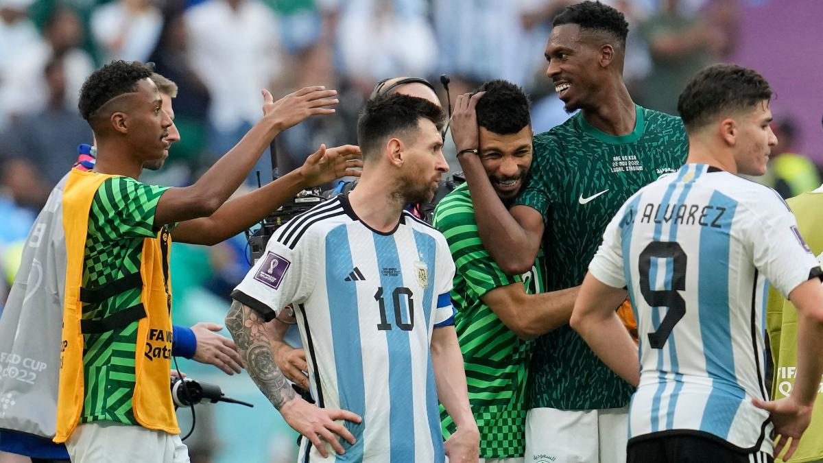 Saudi Arabia fight back to stun Lionel Messi's Argentina in World