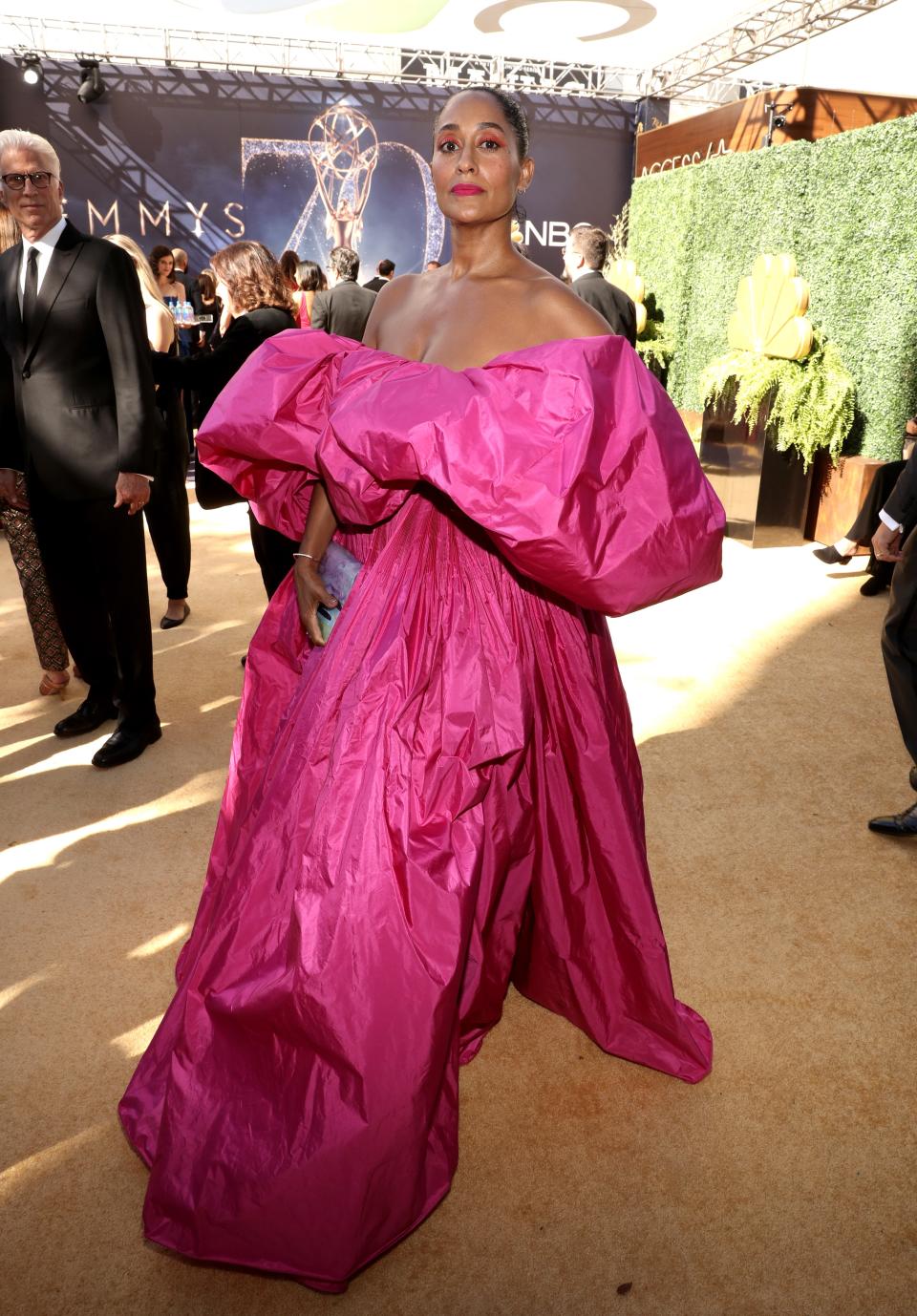 LOS ANGELES, CA - SEPTEMBER 17:  70th ANNUAL PRIMETIME EMMY AWARDS -- Pictured: Actor Tracee Ellis Ross arrives to the 70th Annual Primetime Emmy Awards held at the Microsoft Theater on September 17, 2018.  NUP_184218  (Photo by Todd Williamson/NBC/NBCU Photo Bank via Getty Images)