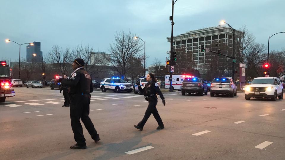 <p>Police are responding at the Mercy Hospital on the city’s South Side. </p>