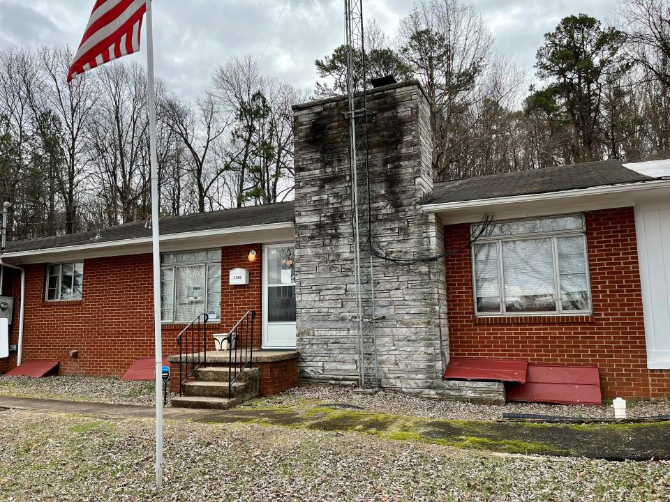 The 70-year-old WKXV radio station has been located in this remodeled former home at 5106 Middlebrook Pike since the early 1990s.