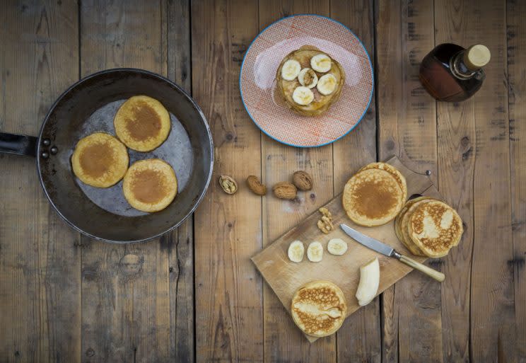 Pancake recipes date back to the 1400s 
