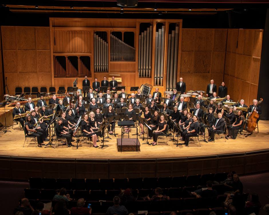 Tallahassee Winds performs at FSU's Opperman Music Hall.