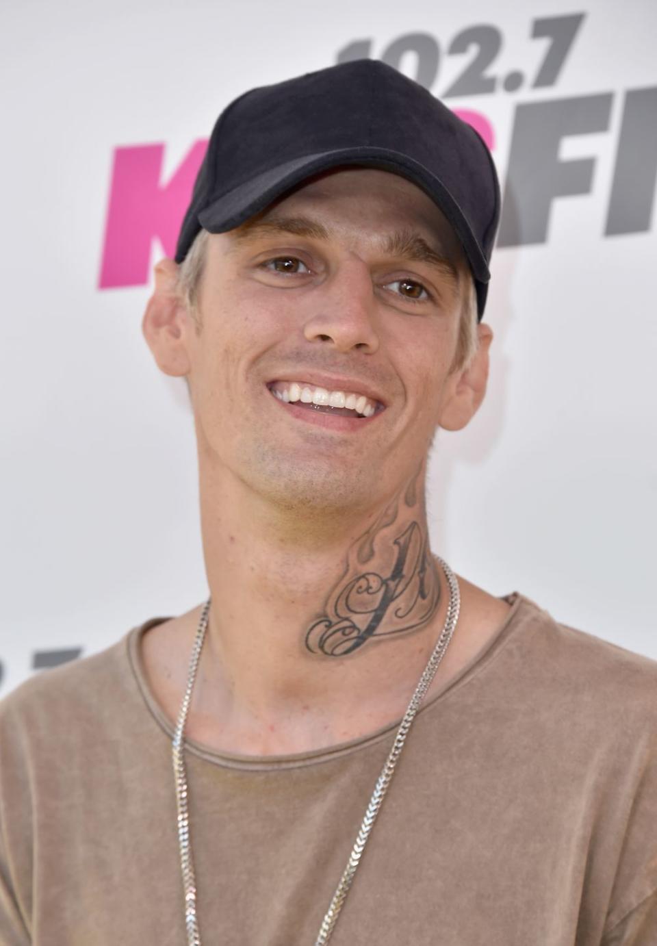 Aaron Carter: Hiatal Hernia