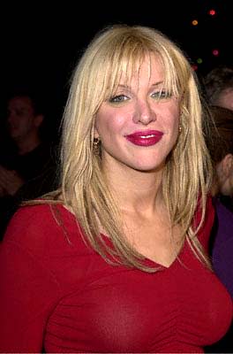 Courtney Love at the Universal Amphitheatre premiere of Universal's Dr. Seuss' How The Grinch Stole Christmas