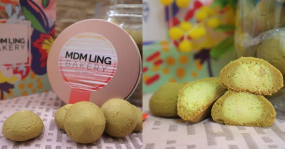 mdm ling la levain goodies - hojicha cookies