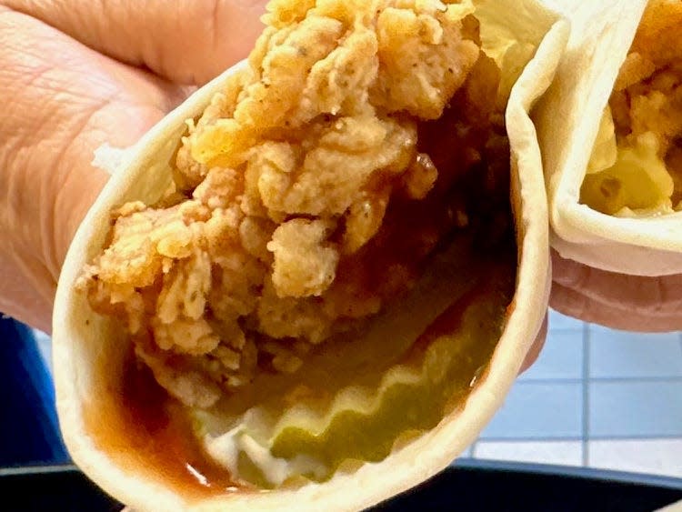 KFC is selling the wraps for 2 for $5.