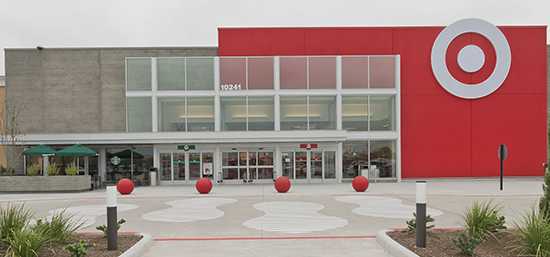 The exterior of a Target store.