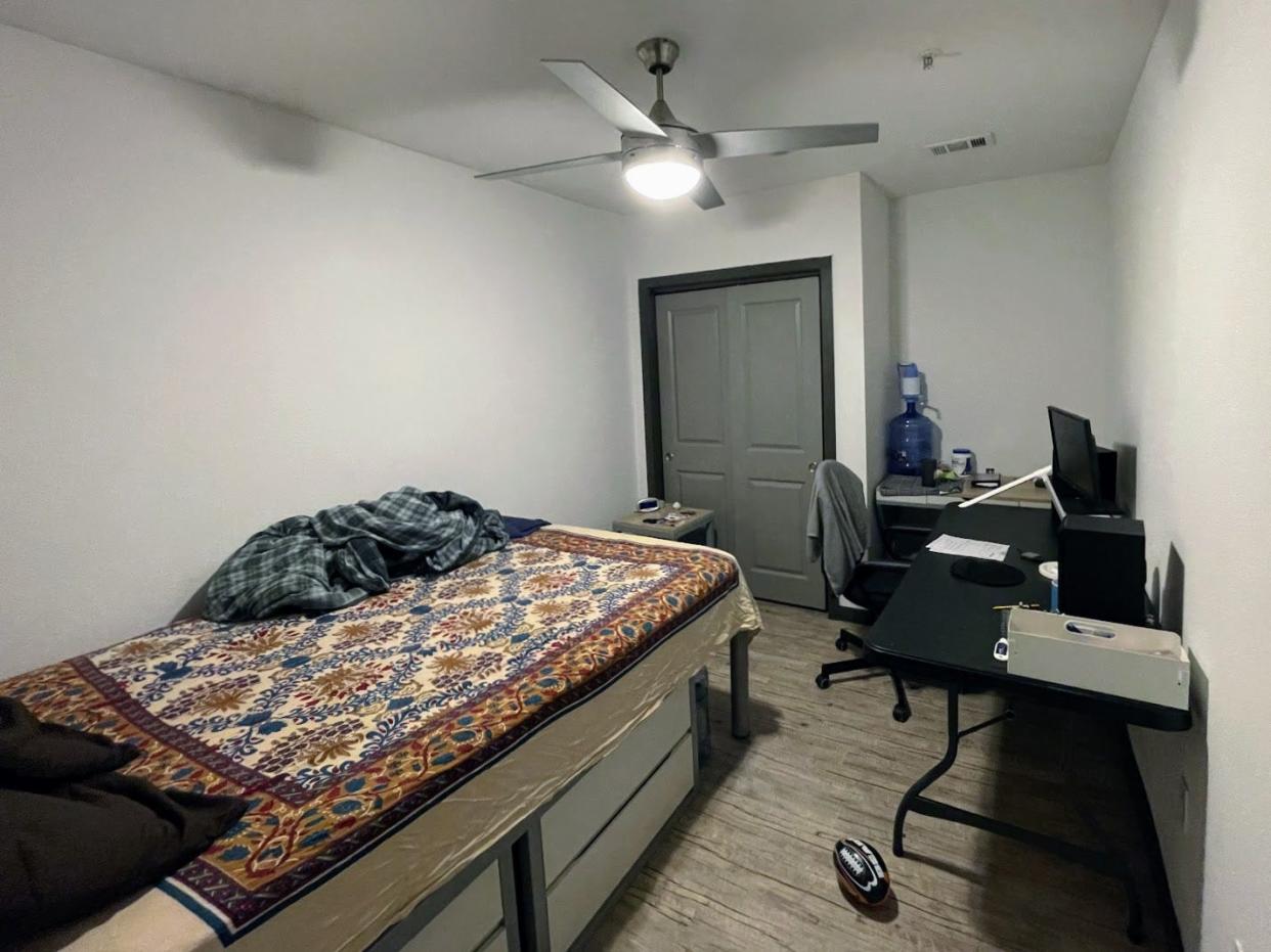 Windowless rooms are features of some West Campus student housing. Students' advocacy resulted in the City Council passing a resolution calling for an amendment to require access to natural light for bedrooms in new buildings.