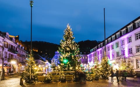 Festive square in Heidelberg - Credit: iStock