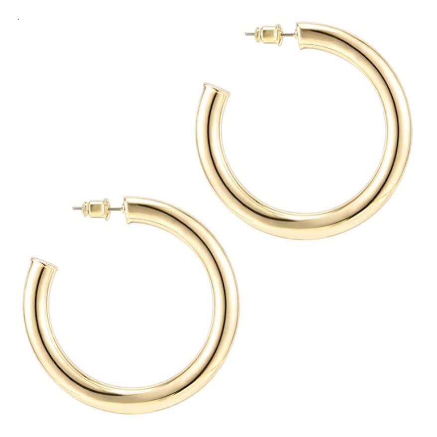 PAVOI 14K Gold Hoop Earrings