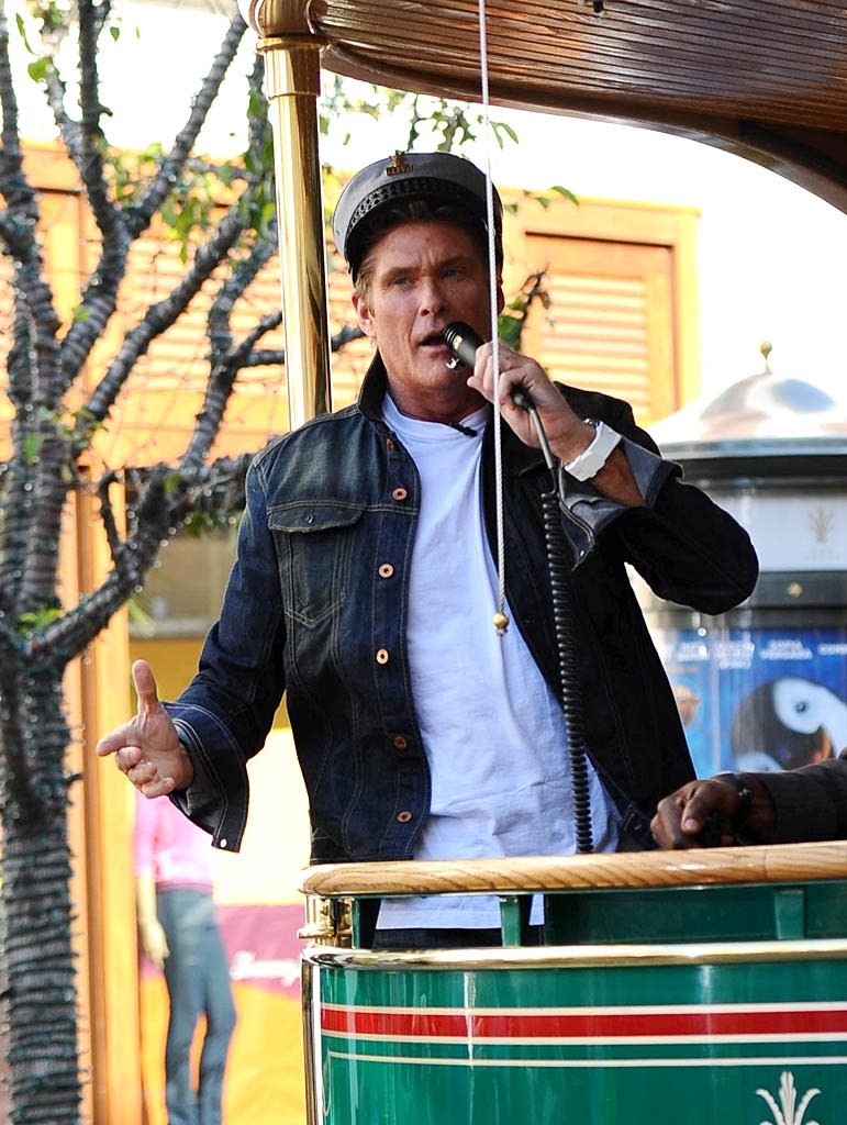 David Hasselhoff The Grove