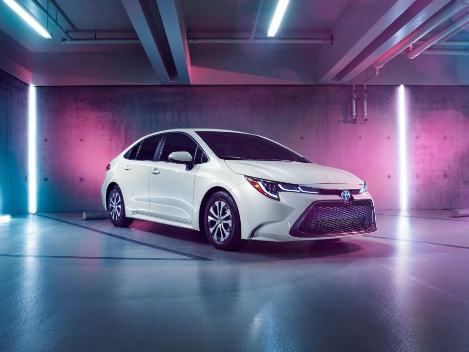 The 2022 Toyota Corolla Hybrid.