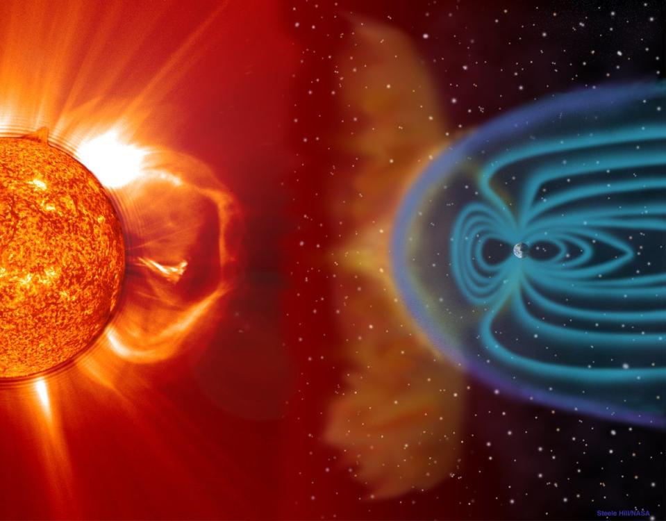 Las CME pueden atravesar la atmósfera exterior del sol y dirigirse hacia la Tierra (NASA)